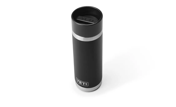 YETI Rambler 18oz. Bottle with Hot Shot Cap, Black