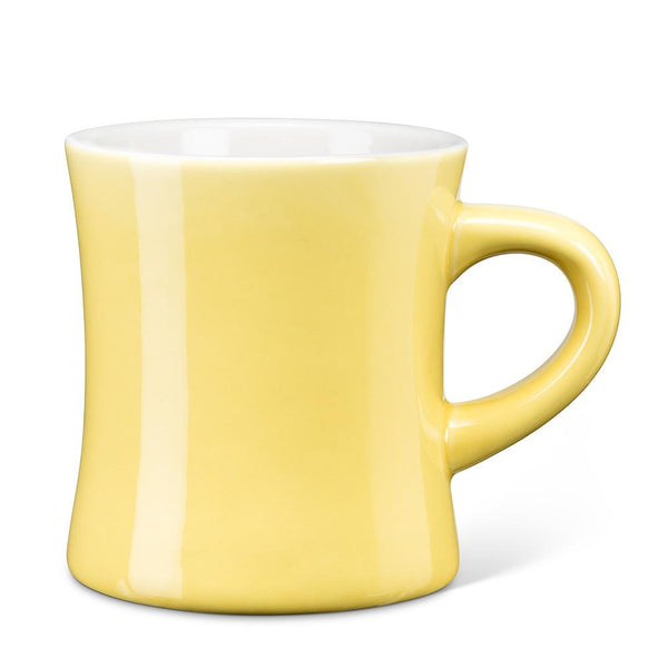 Abbott 27-Avenue Diner Mug, Yellow