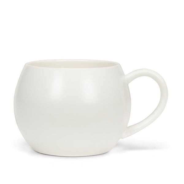 Abbott Ball Mug Matte White, 16oz