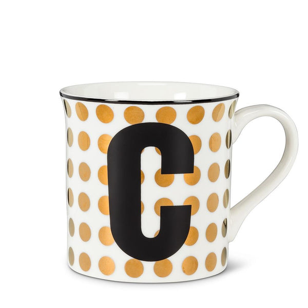Abbott Graphic Letter C Mug, 12 oz.