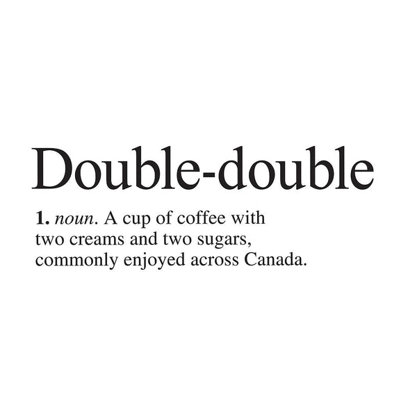 Abbott Canadian Dictionary Mug - Double-Double 16 oz.