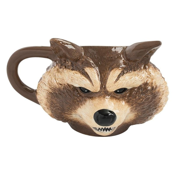 Marvel Guardians of the Galaxy Rocket Sculpted Ceramic Mug, 12 oz.