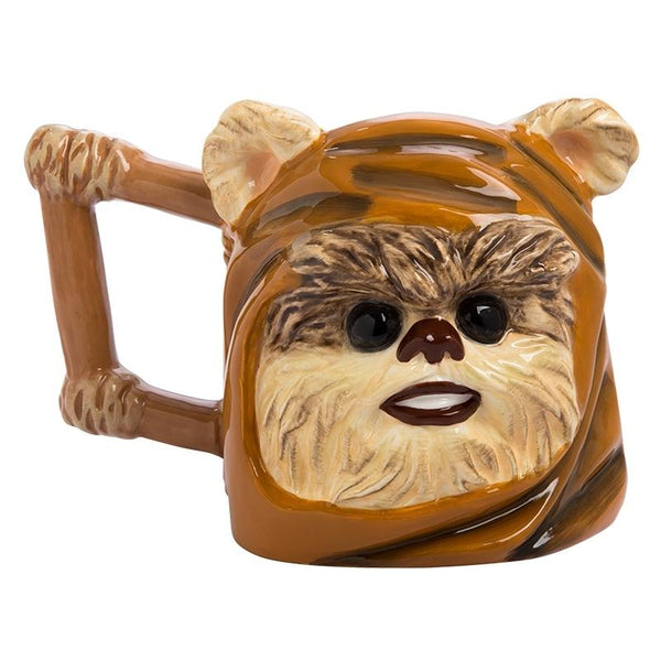 Star Wars Ewok Ceramic Sculpted Mug, 24 oz.