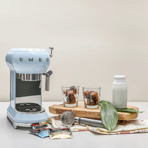 Smeg Espresso Machine - Blue