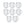 Load image into Gallery viewer, Zwilling Sorrento Plus Double Wall Latte Glass 15.8 oz, Value Pack of 8
