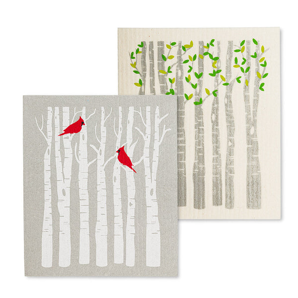 Abbott Cardinal Swedish Dishcloth, Set of 2
