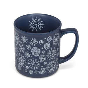 Abbott Matte Snowflake Mug, 14 oz.
