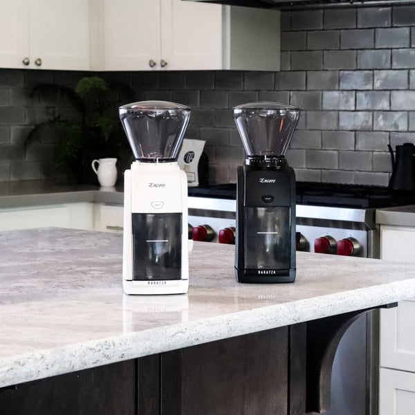 Baratza Encore Conical Burr Coffee Grinder in White