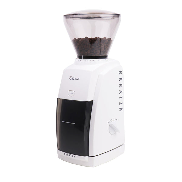 Baratza Encore Conical Burr Coffee Grinder in White
