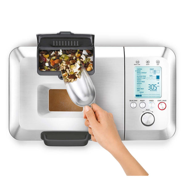 Breville Custom Loaf Bread Maker, Brushed Stainless Steel