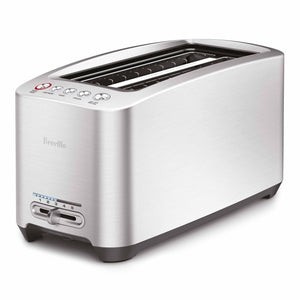Breville Die-Cast Long Slot Smart Toaster, Brushed Aluminum