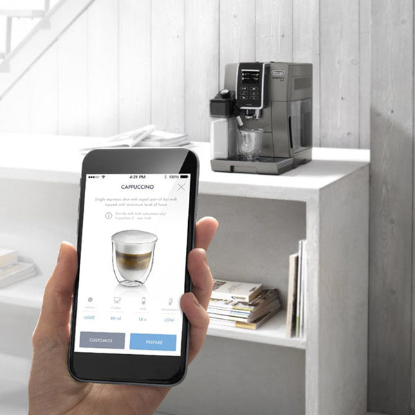 DeLonghi Dinamica Plus Super Automatic Espresso Machine #ECAM37095T