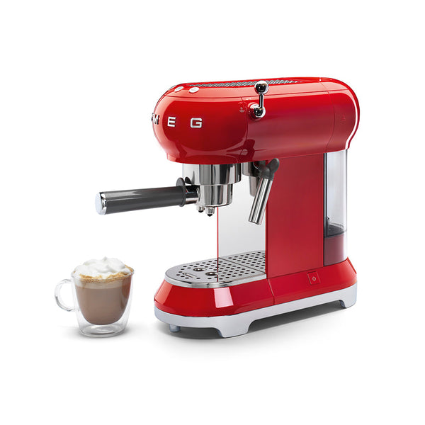 Smeg Espresso Machine - Red