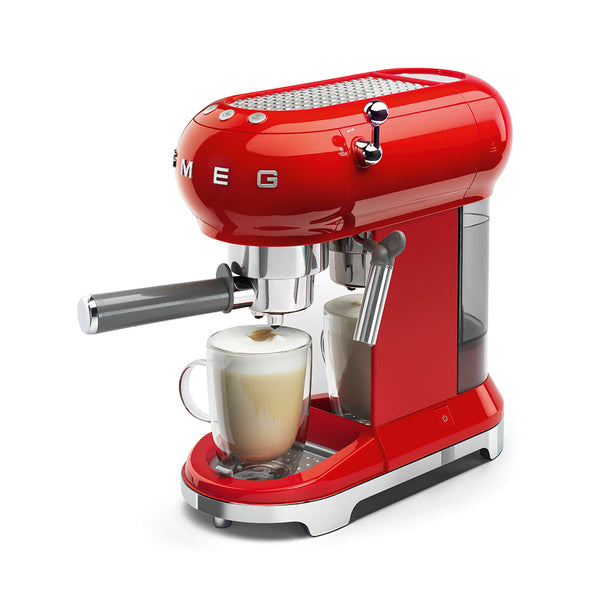 Smeg Espresso Machine - Red