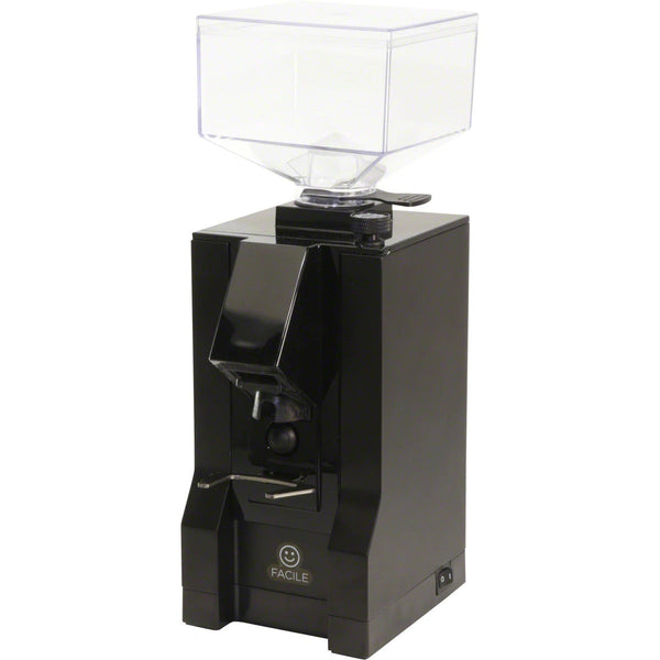 Eureka Mignon Facile Coffee Grinder, Glossy Black