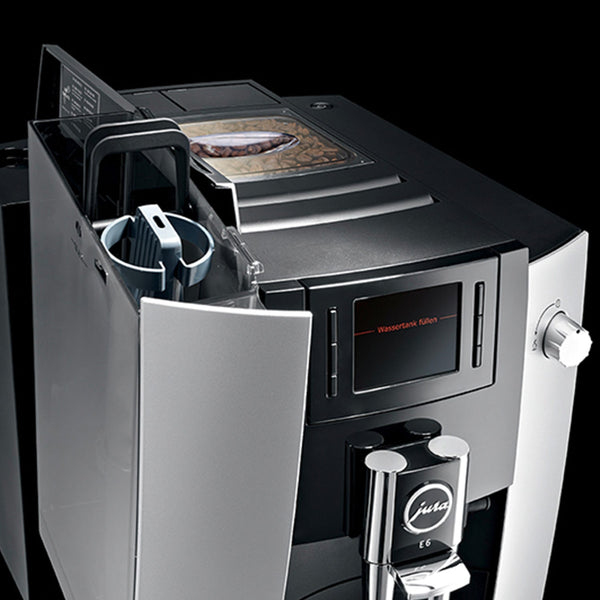 Jura E6 Automatic Espresso Machine, Platinum