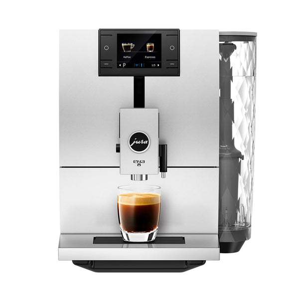 Jura ENA 8 Automatic Espresso Machine, Sunset Red