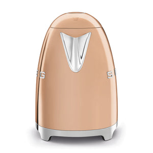 Smeg Rose Gold Electric Tea Kettle, Front