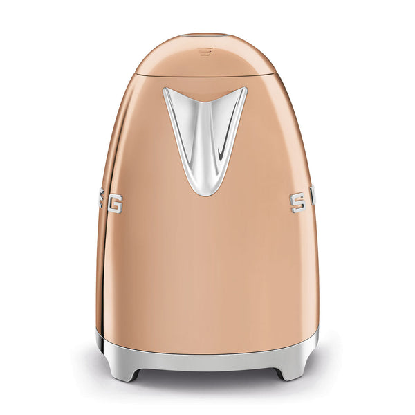 Smeg Rose Gold Electric Tea Kettle, Front