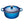 Load image into Gallery viewer, Le Creuset Signature Cast-Iron Round French Oven 6.7L - Blueberry
