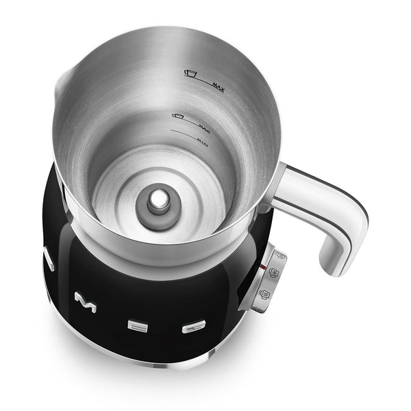 SMEG Electric Milk Frother, Black