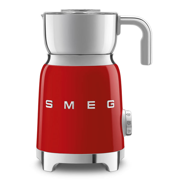 SMEG Electric Milk Frother, Red