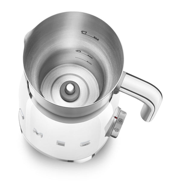 SMEG Electric Milk Frother, White