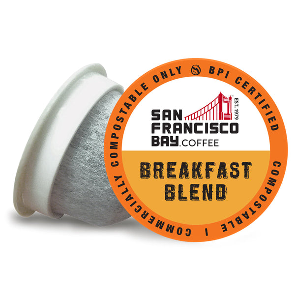 San Francisco Bay Breakfast Blend Single Serve Coffee 80 Pack