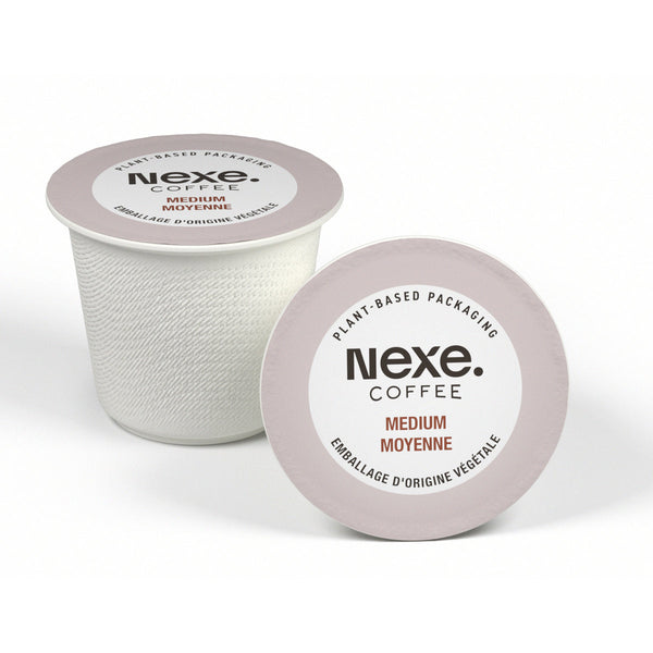 Nexe Organic Medium Roast Single Serve Coffee 12 Pack