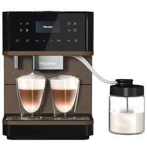 Miele CM 6360 MilkPerfection Coffee Brewer, Obsidian Black & Bronze