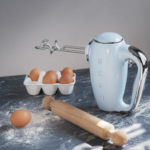 Smeg Hand Mixer, Pastel Blue #HMF01PBUS