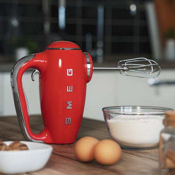 Smeg Hand Mixer, Red #HMF01RDUS