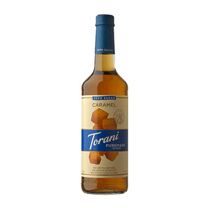 Torani Puremade Zero Sugar Caramel Syrup, 750 ml