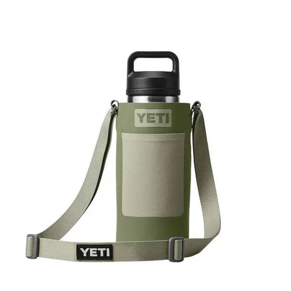 YETI Large Rambler Bottle Sling, Olive Green