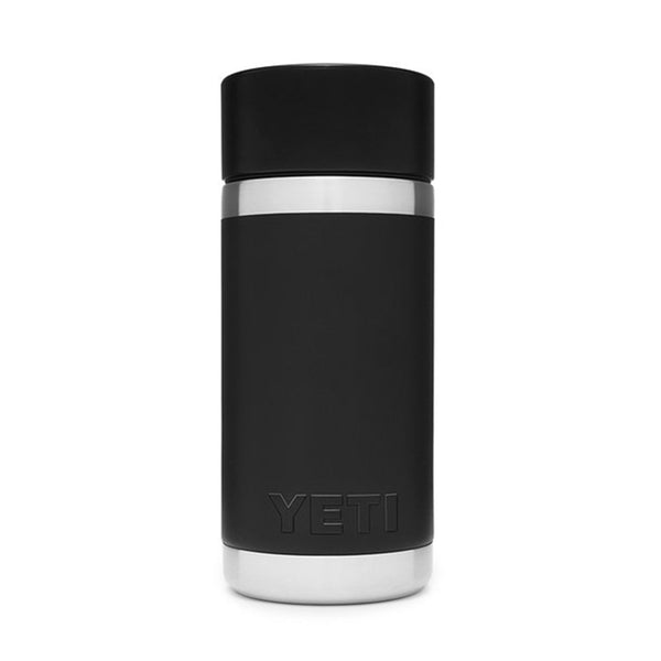 YETI Rambler 12 oz. Bottle with Hotshot Cap, Black