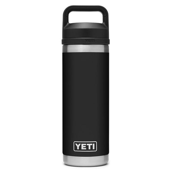 YETI Rambler 18 oz. Bottle with Chug Cap, Black