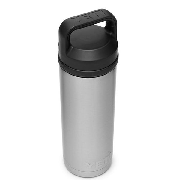 YETI Rambler 18 oz. Bottle with Chug Cap, Stainless Steel