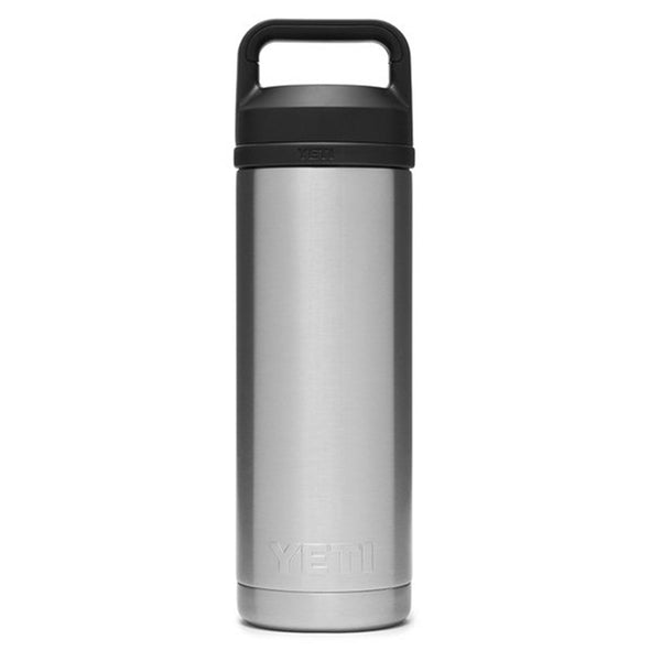 YETI Rambler 18 oz. Bottle with Chug Cap, Stainless Steel