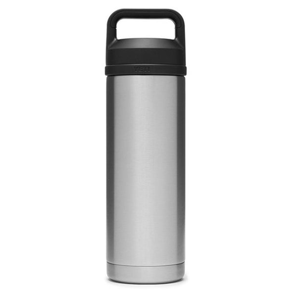 YETI Rambler 18 oz. Bottle with Chug Cap, Stainless Steel