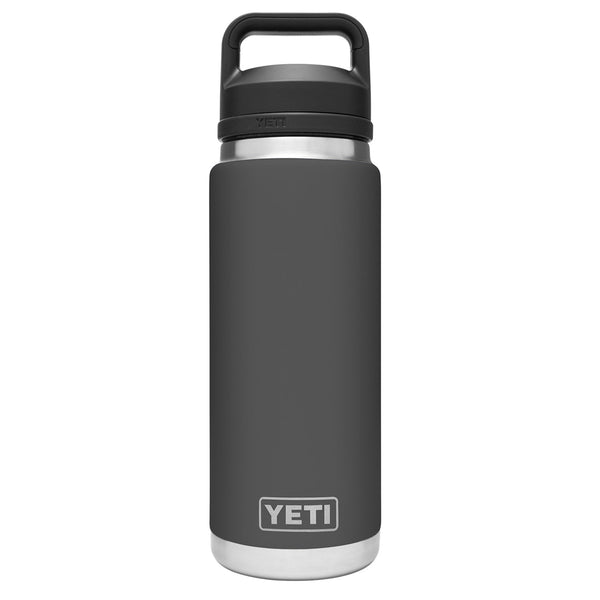 YETI Rambler 26 oz. Bottle with Chug Cap, Charcoal