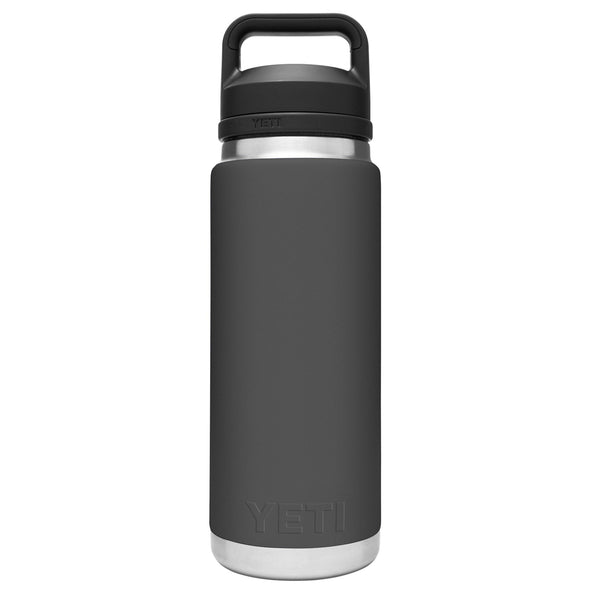 YETI Rambler 26 oz. Bottle with Chug Cap, Charcoal