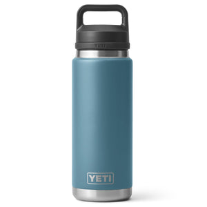 YETI Rambler 26 oz. Bottle with Chug Cap, Nordic Blue