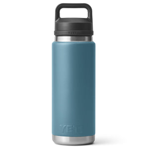 YETI Rambler 26 oz. Bottle with Chug Cap, Nordic Blue