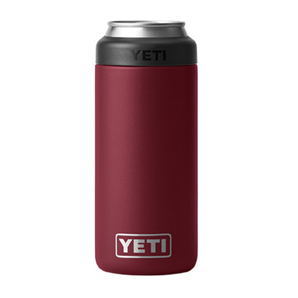 YETI Rambler 12 oz. Colster Slim 2.0 Can Insulator, Harvest Red