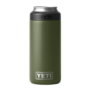 YETI Rambler 12 oz. Colster Slim 2.0 Can Insulator, Highlands Olive