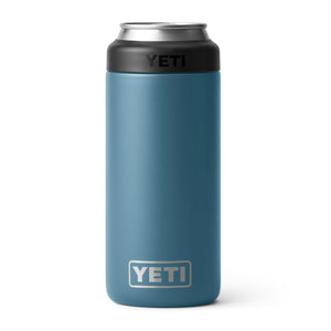 YETI Rambler 12 oz. Colster 2.0 Slim Can Insulator, Nordic Blue