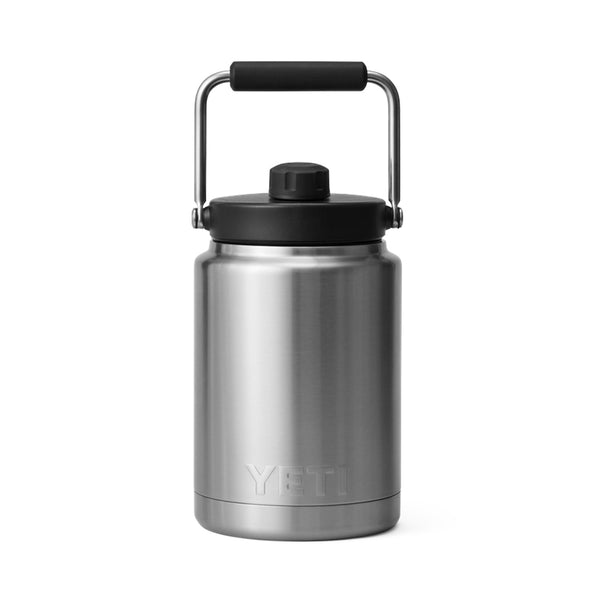 YETI Rambler Half Gallon Jug, Stainless Steel