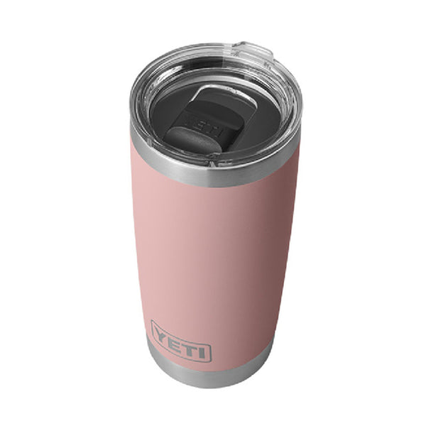 YETI Rambler 20 oz. Tumbler with Magslider Lid, Sandstone Pink