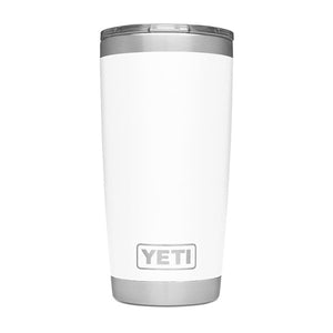 YETI Rambler 20 oz. Tumbler with Magslider Lid, White