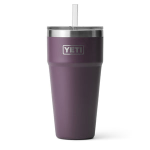 YETI Rambler 26 oz. Stackable Cup with Straw Lid, Nordic Purple